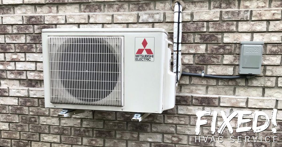 Fixed HVAC Mitsubishi Heat Pump